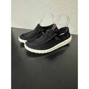 Hey Dude Wendy Slip On Casual Shoe Women 9.5 Western Neutral Comfy Daily Wear
